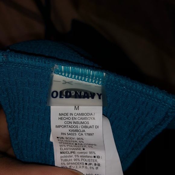 Cute Ruffle blue bikini top - Picture 5 of 5